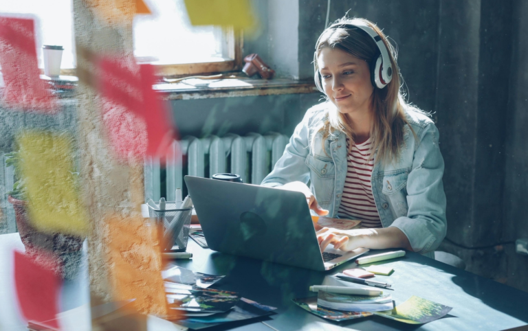 Agency with an outsourced content creation team